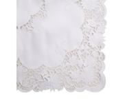 Zdjęcie: Obrus 80x80 cm biały ażurowa Łąka ALTOMDESIGN