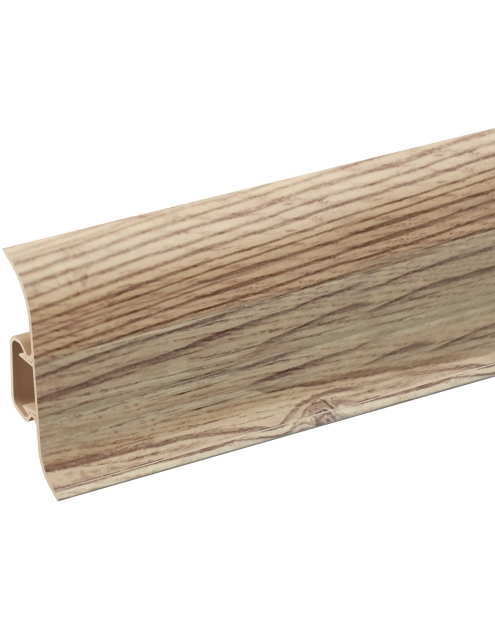 Zdjęcie: Listwa przypodłogowa PVC Premium Classic 22x59 mm; 2,20 m Wiąz Kanadyjski Mat CEZAR