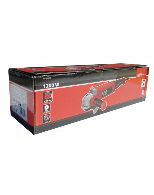 Zdjęcie: Szlifierka kątowa 125 mm 1200 W regulacja obrotów MODECO EXPERT