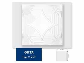 Kaseton Exclusiv Okta natur (2 m2) biały DMS
