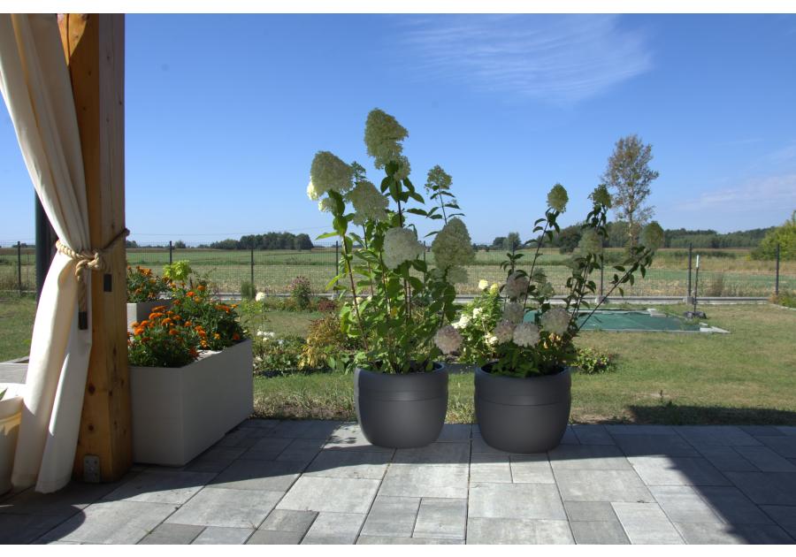 Zdjęcie: Donica Koma classic 400, antracyt LAMELA