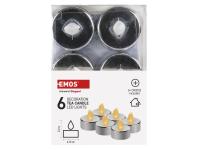 Zdjęcie: Świeczki tealight srebrne CR2032, vintage EMOS