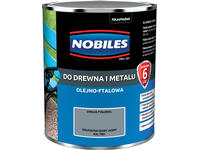 Zdjęcie: Emalia ftalowa półpołysk szary jasny Ftalonal 0,7 L NOBILES