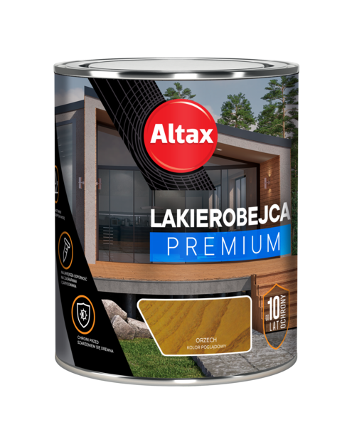 Zdjęcie: Lakierobejca Premium 0,75 L orzech ALTAX