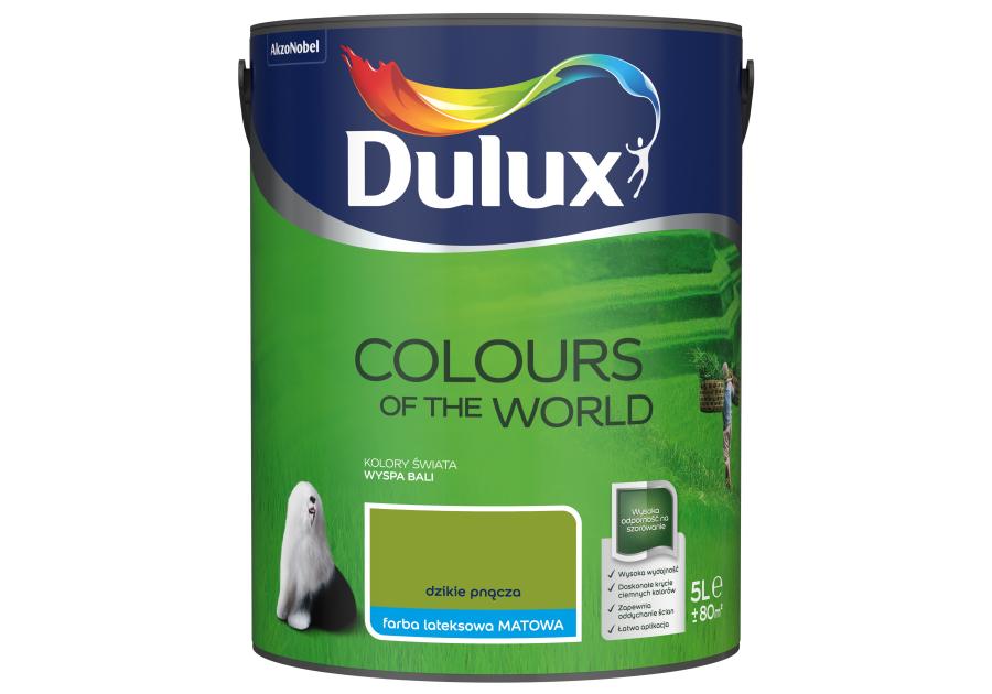 Zdjęcie: Farba do wnętrz Kolory Świata 5 L dzikie pnącza DULUX