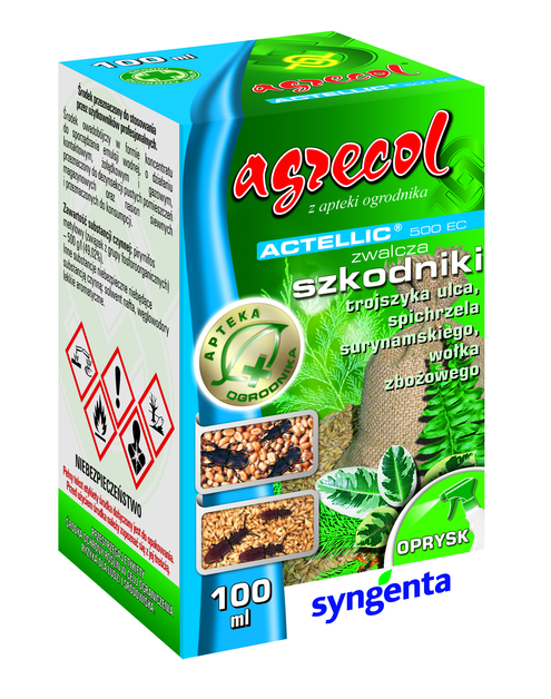 Zdjęcie: Preparat owadobójczy Actellic 500 EC 100 ml AGRECOL