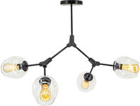 Zdjęcie: Lampa sufitowa Boston 1962/4 black - TR ELEM