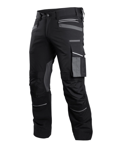 Zdjęcie: Spodnie robocze Professional Stretch Line S czarne STALCO
