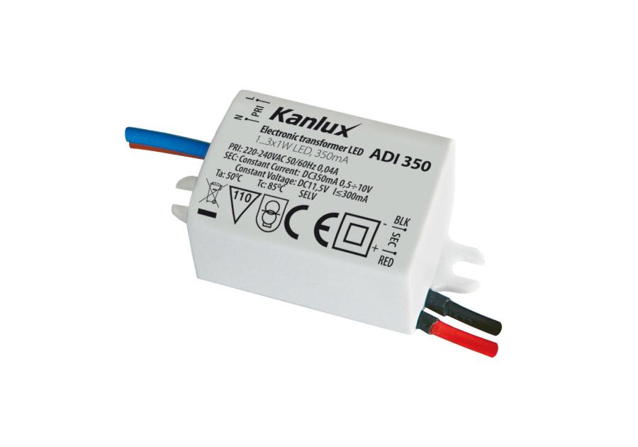 Zdjęcie: Zasilacz elektroniczny LED ADI 65 KANLUX