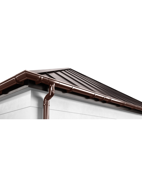 Zdjęcie: Narożnik zewnętrzny Kanion 160x90 mm ciemny brąz WAVIN