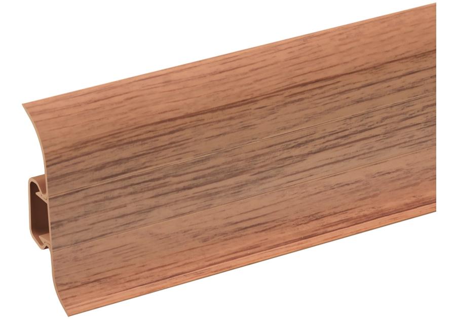Zdjęcie: Listwa przypodłogowa PVC Premium Classic 22x59 mm; 2,20 m Dąb Kanadyjski Mat CEZAR