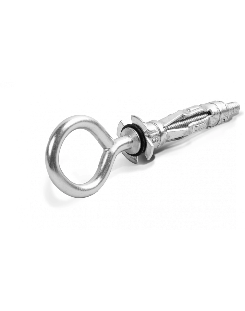 Zdjęcie: Łącznik SM Interest do płyt G-K M5x52 mm z hakiem oczkowym 4 szt. RAWLPLUG