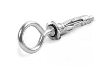 Zdjęcie: Łącznik SM Interest do płyt G-K M5x52 mm z hakiem oczkowym 4 szt. RAWLPLUG