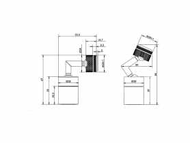 Aerator typ l regulowany dwufunkcyjny m24x1 TYCNER