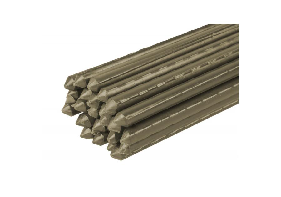 Zdjęcie: Tyczka ogrodowa metalowa 150 cm - 16 mm brązowa TIN TOURS