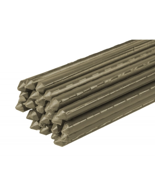 Zdjęcie: Tyczka ogrodowa metalowa 150 cm - 16 mm brązowa TIN TOURS