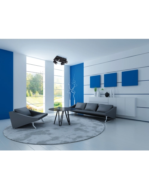 Zdjęcie: Oprawa oświetleniowa 4x max 10 W Evalo EL-4O B-SR KANLUX