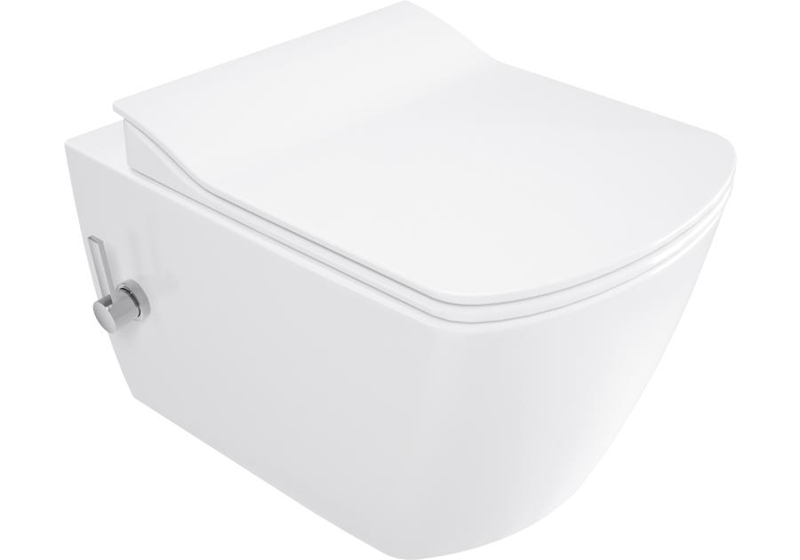 Zdjęcie: Miska WC z funkcją bidetu - z baterią mieszaczową DEANTE