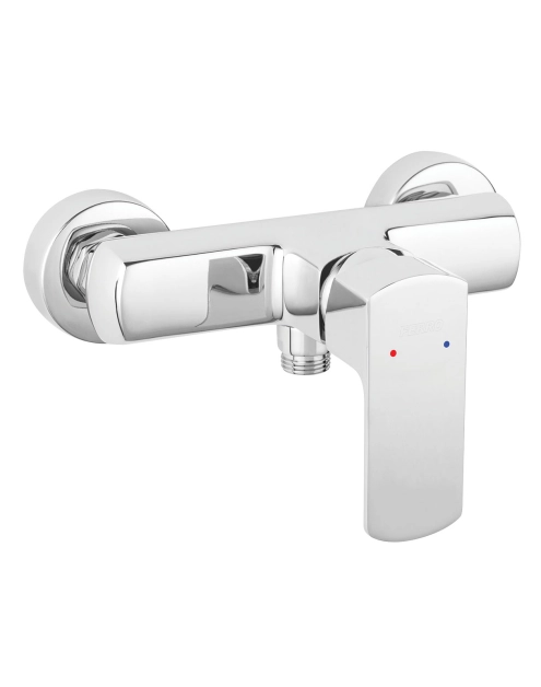 Zdjęcie: Bateria natryskowa ścienna Alba VerdeLine, chrom FERRO