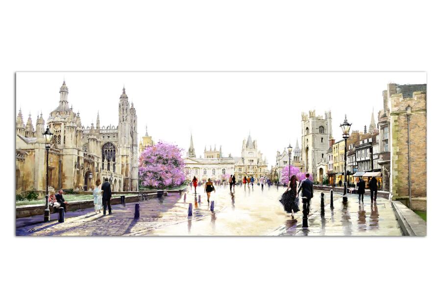 Zdjęcie: Obraz Canvas Watercolor 60x150 cm St236 Cambridge STYLER