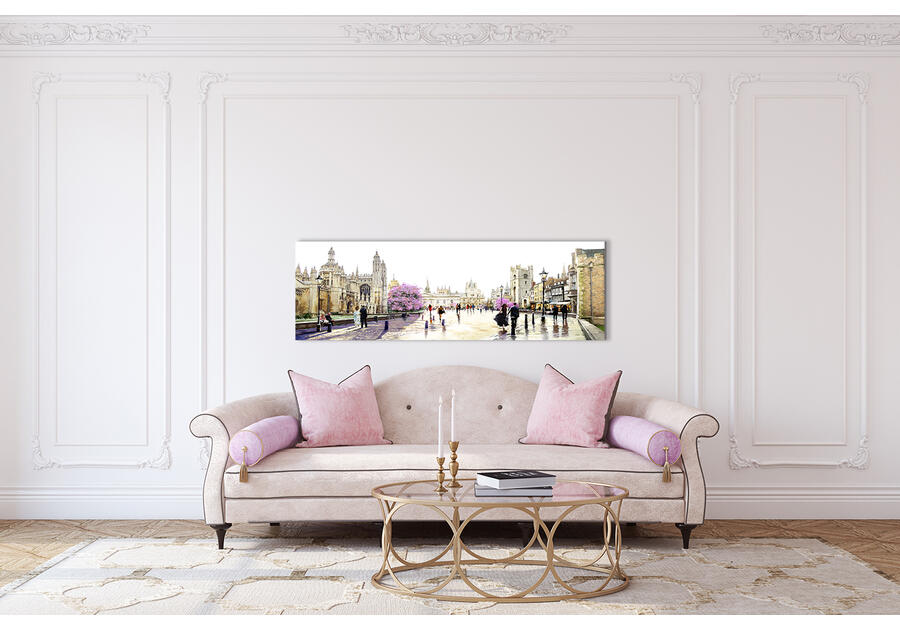 Zdjęcie: Obraz Canvas Watercolor 60x150 cm St236 Cambridge STYLER