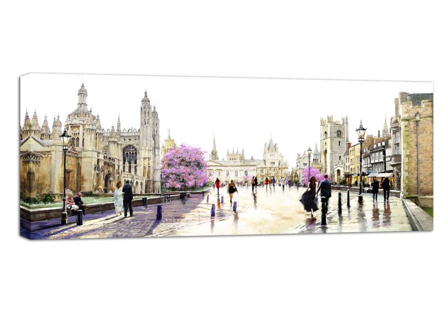 Zdjęcie: Obraz Canvas Watercolor 60x150 cm St236 Cambridge STYLER
