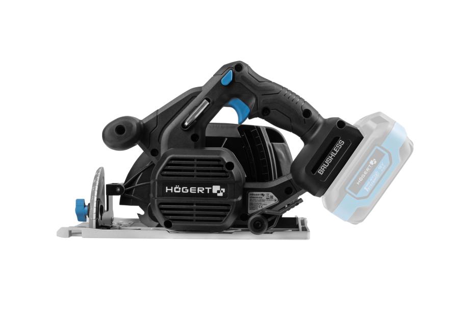 Zdjęcie: Pilarka tarczowa bezszczotkowa 165 mm 18 V HOGERT TECHNIK