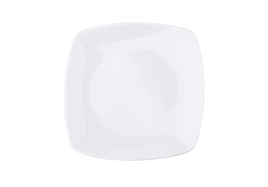 Zdjęcie: Talerz deserowy 18 cm Moderna Kwadratowa Biała MARIA PAULA