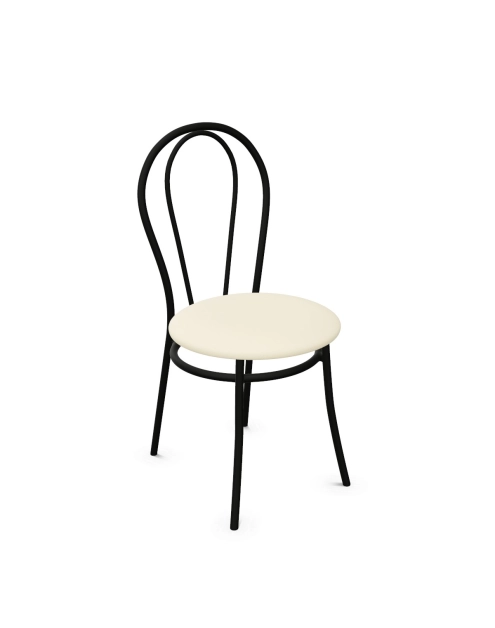 Zdjęcie: Krzesło Tulipan Black beżowy V-18 NOWY STYL