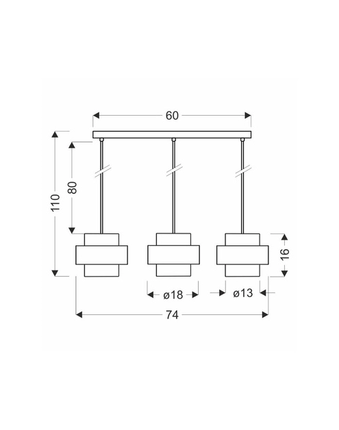 Zdjęcie: Lampa sufitowa Spiega 3-punktowa CANDELLUX
