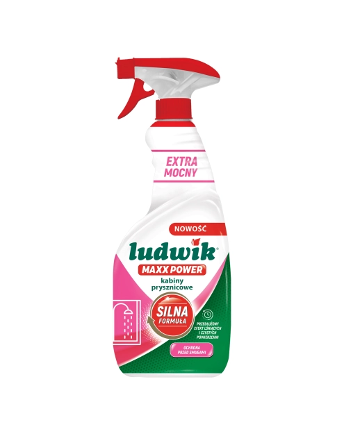 Zdjęcie: Płyn do mycia kabin prysznicowych Maxx Power 600 ml LUDWIK