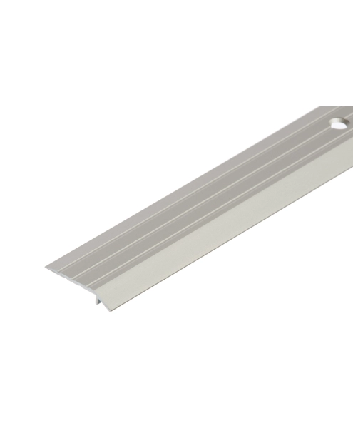 Zdjęcie: Profil progowy ochronny skośny aluminium anoda 30 mm 0,9 m szampan CEZAR