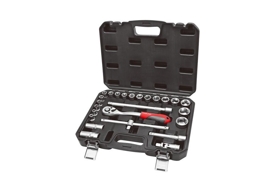 Zdjęcie: Zestaw 25 szt. nasadek i końcówek 1/2 CRV PROLINE