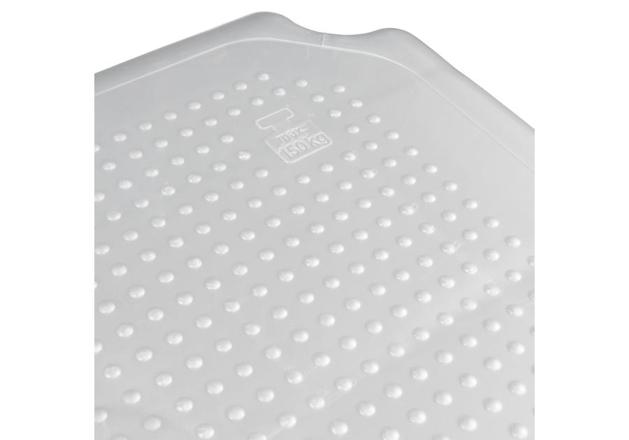 Zdjęcie: Taboret Maxi jasnosrebrny KEEEPER