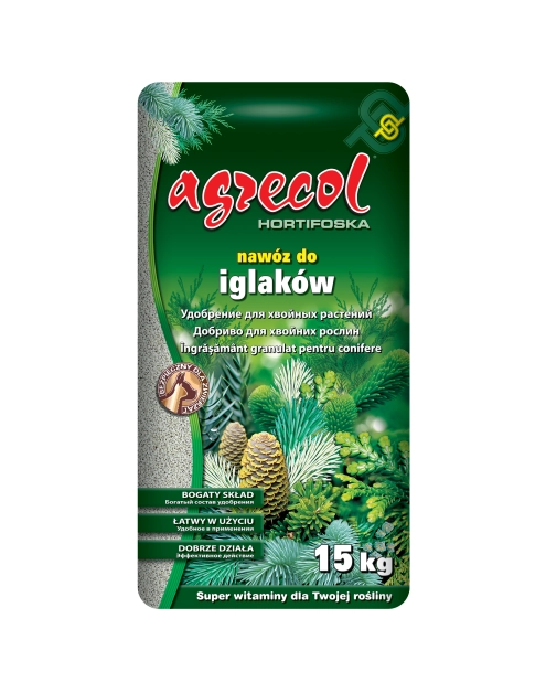 Zdjęcie: Nawóz do iglaków Hortifoska 15 kg AGRECOL