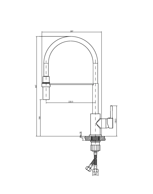 Zdjęcie: Bateria zlewozmywakowa Kameleon czarna INVENA