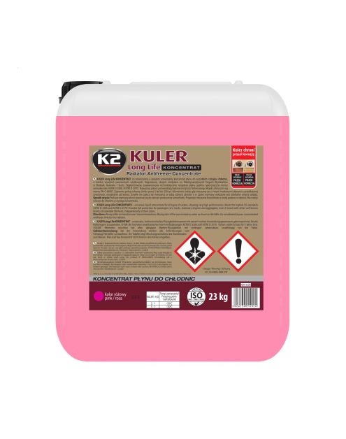 Zdjęcie: Koncentrat płynu do chłodnic 23 kg różowy K2