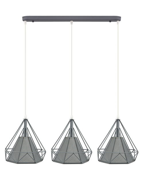 Zdjęcie: Lampa wisząca Piramida 8803/3 zwis - 08 ELEM