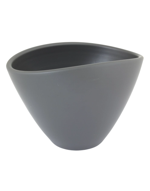 Zdjęcie: Osłonka doniczkowa Owal 405 - 26 cm antracyt mat CERMAX