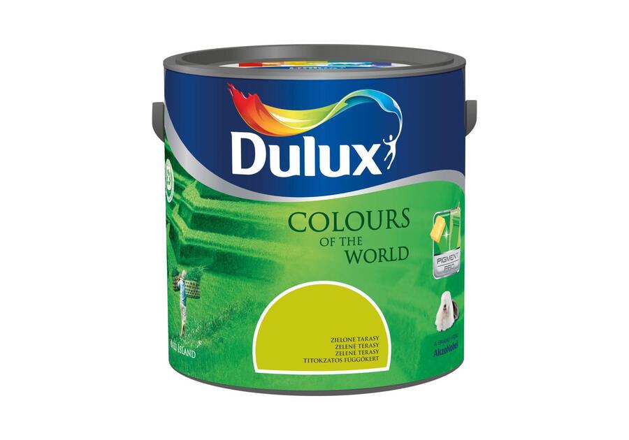 Zdjęcie: Farba do wnętrz Kolory Świata 5 L zielone tarasy DULUX
