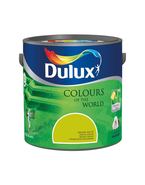 Zdjęcie: Farba do wnętrz Kolory Świata 5 L zielone tarasy DULUX