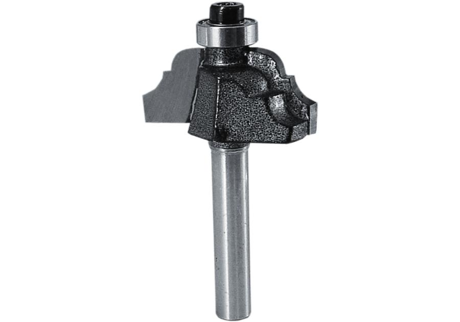 Zdjęcie: Frez podwójny esownica rzymska z łożyskiem 8 D 34,9 H 15 R 5,6 B 12,9 mm DEDRA