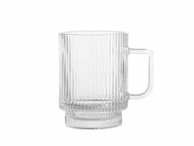 Kubek Selena z karbowanego szkła 300 ml ALTOM DESIGN