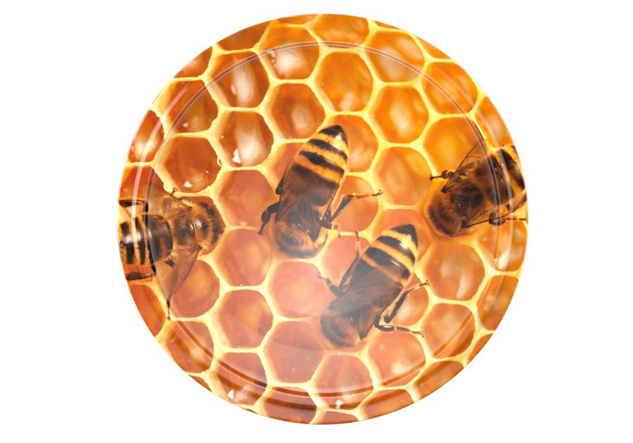 Zdjęcie: Zakrętka fi66/4 plaster miodu - 10 szt. 136353 BROWIN