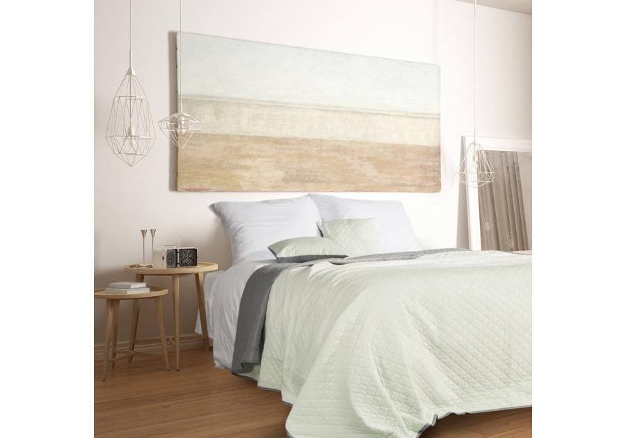 Zdjęcie: Narzuta Tito 220x240 cm miętowo-stalowa EUROFIRANY