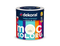 Zdjęcie: Farba lateksowa Moc Koloru bita śmietana 2,5 L DEKORAL