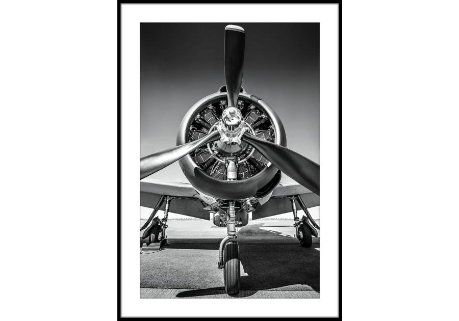 Zdjęcie: Obraz Artbox Digi 50x70 cm Ab065 Turboprop STYLER