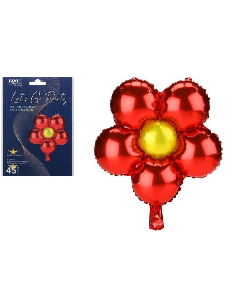 Zdjęcie: Balon foliowy LGP Flower red art. 22119 DECOR