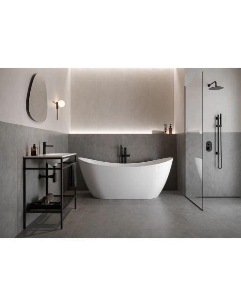 Zdjęcie: Płytka gresowa GPTU 605 grey matt Rect 59,8 x 59,8 cm G1 CERSANIT