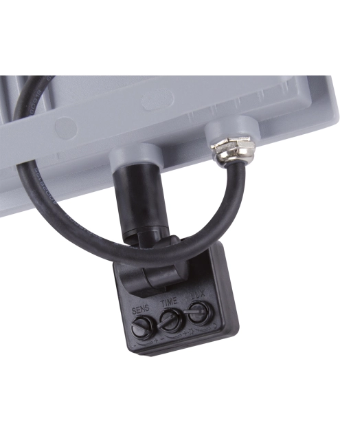 Zdjęcie: Naświetlacz SMD z czujnikiem ruchu Kroma Led S 20W kolor szary STRUHM